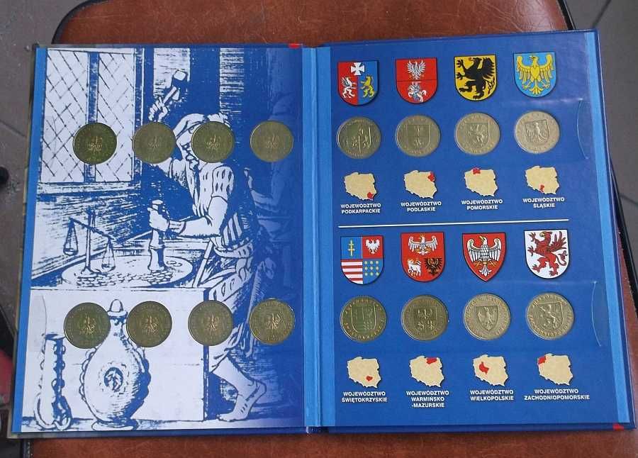 monety 2 zł herby 16 województw
