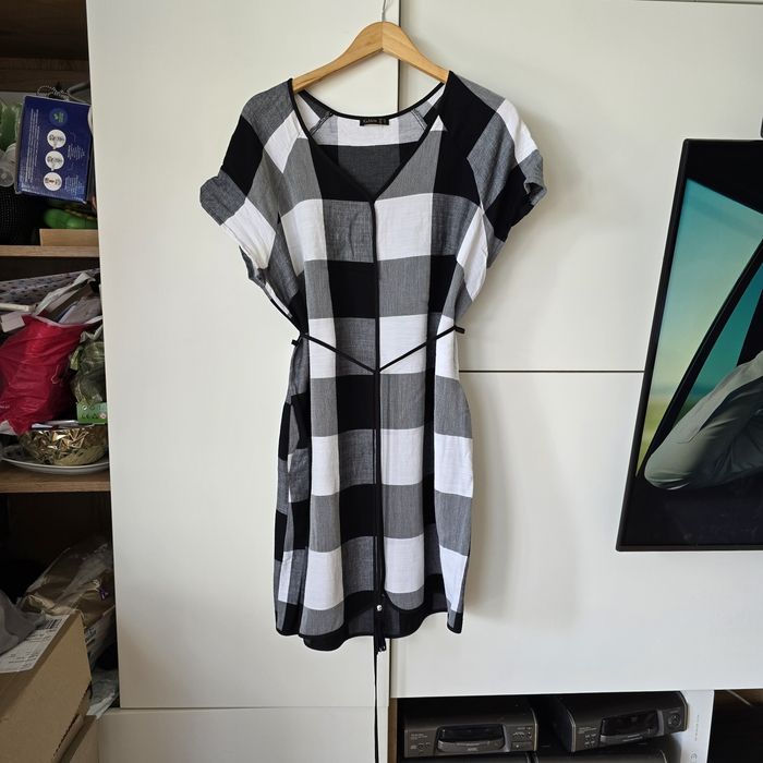 Sukienka letnia 46 44 xxl krótki rękaw plus size