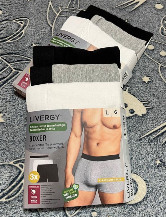 Труси Livergy чоловічі Slips, Boxers, сімейні S, M, L, XL