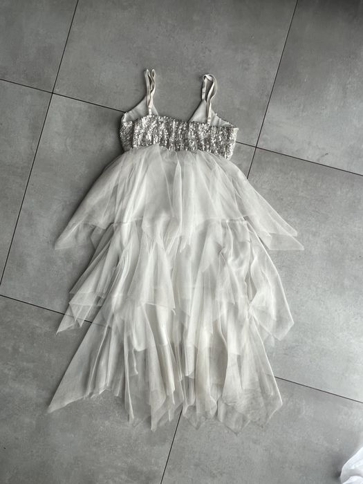 Zmyslowa elegancka cekiny sukienka