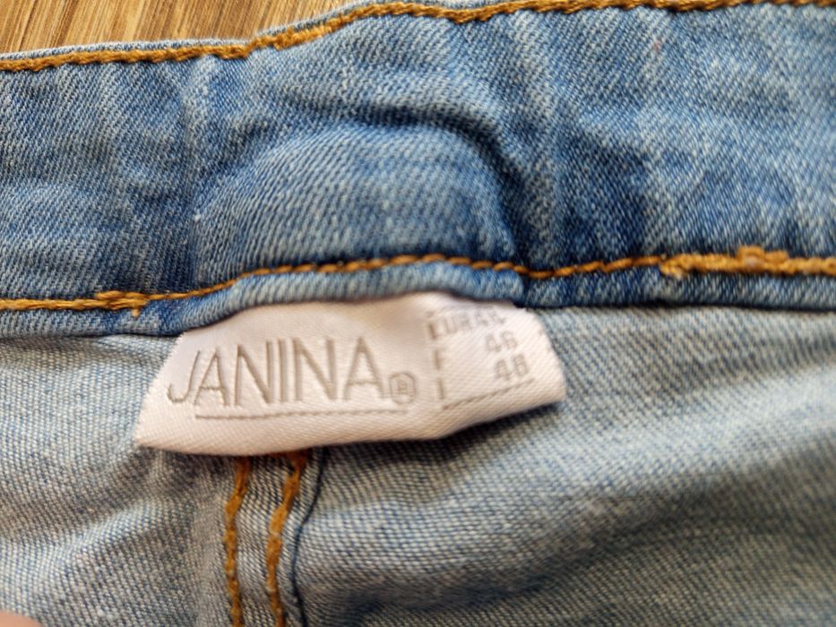 Nowe spodnie damskie jeans r. XXL wysoki stan