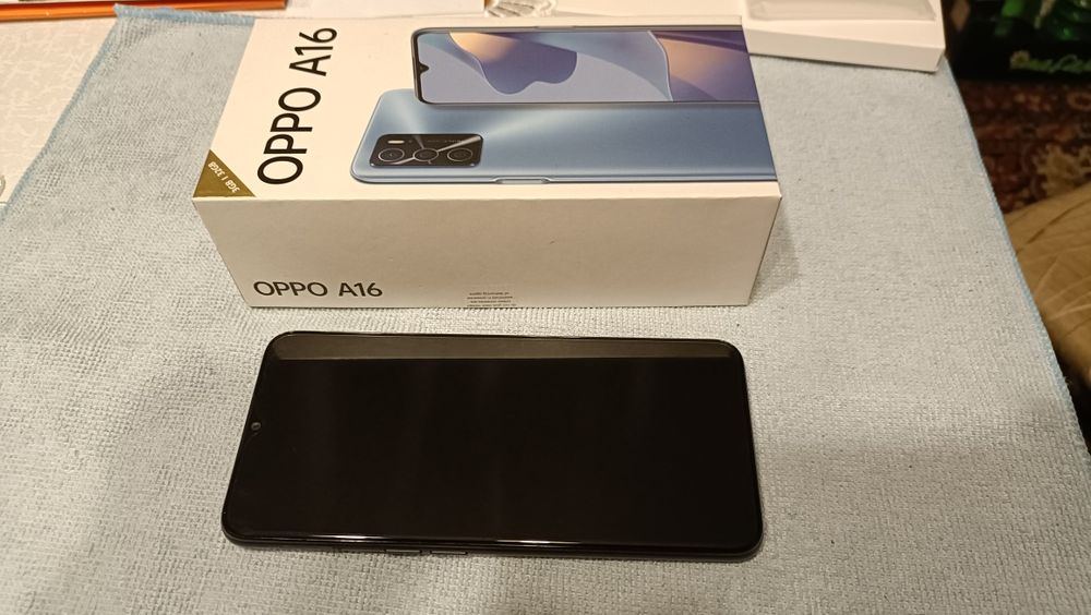 Nowy Telefon Oppo A16 DUAL SIM 4G LTE SUPER BATERIA 5000 mAh !!! Tanio