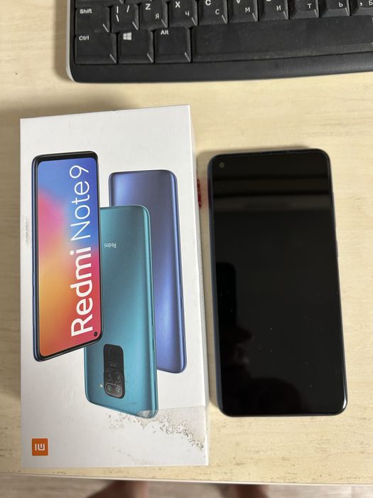 Смартфон Xiaomi Redmi Note 9 Midnight Gray 3+1/64