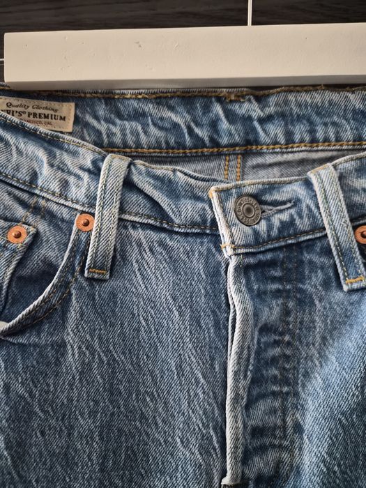 Jeansy Levi's 501 Crop Straight Leg, rozm. 27x28