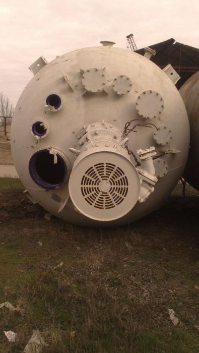 Реактора синяя зелёная эмаль, нержавеющие