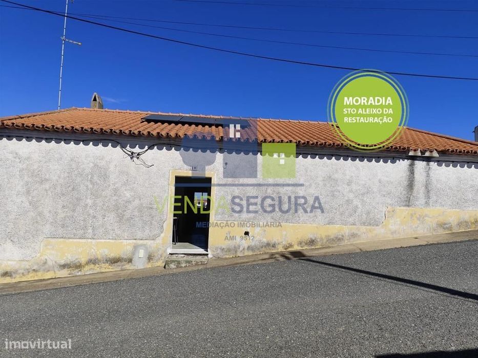 Moradia T3 R/C com Quintal | Santo Aleixo da Restauração