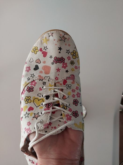 Trampki tenisówki w kwiatki