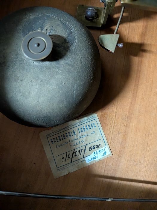 Relógio antigo de 1952 vendo ou troco por relógio de puls