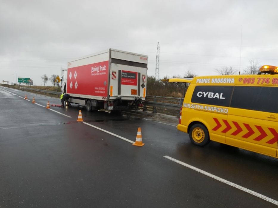 Pomoc drogowa Mobilny serwis holowanie TIR, OSOBOWE bus 24h S5 Leszno