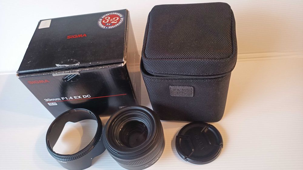 Obiektyw Sigma 30mm 1:1.4 DC HSM EX mocowanie Nikon F