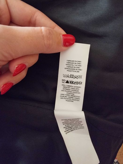 Casaco preto Primark, tamanho 34