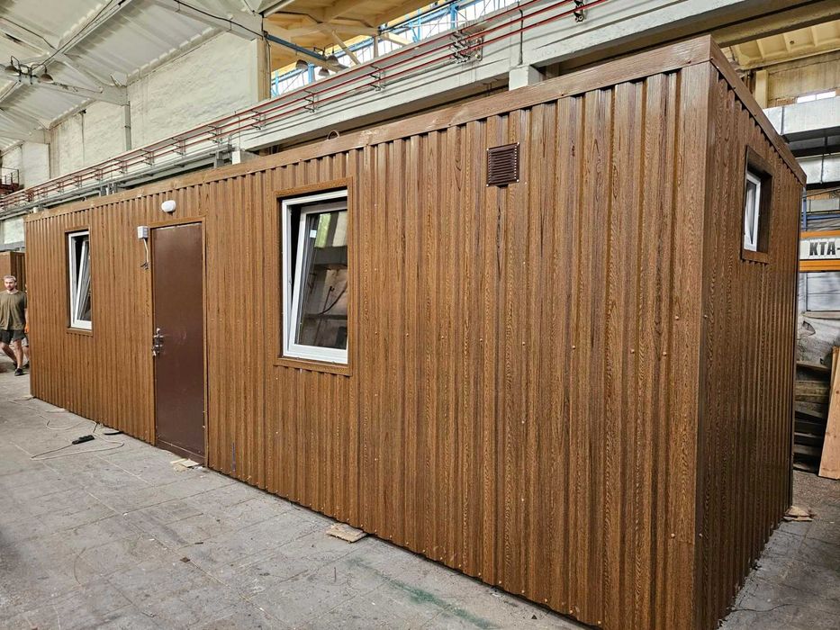 Бытовки, посты охраны, вагончики, дачные домики.