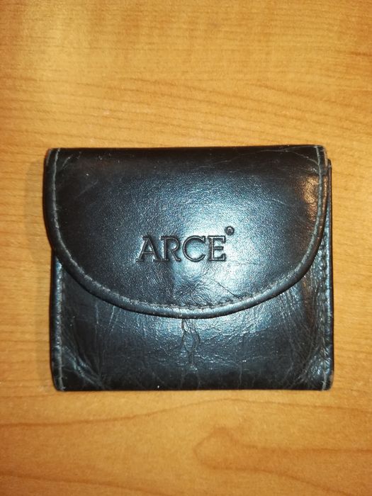 Porta moedas ARCE - pele genuína