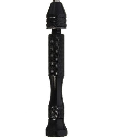 Mini Berbequim manual com conjunto de 10 brocas.