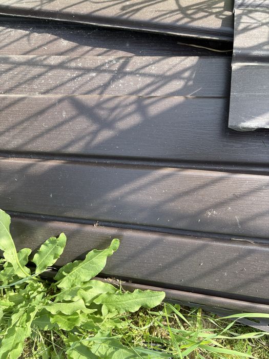 Podbitka PVC 20 m² + rynny i rury spustowe brązowe komplet