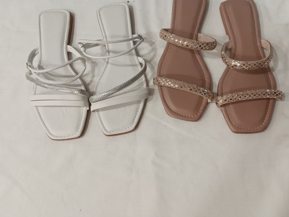 Selling nearly new flip-flops. Worn only once. Both for $19.9964584412566402121