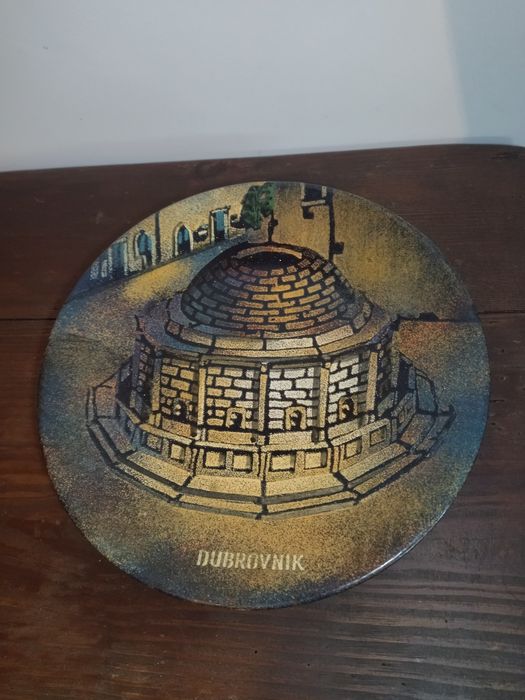 Prato de esmalte Dubrovnik