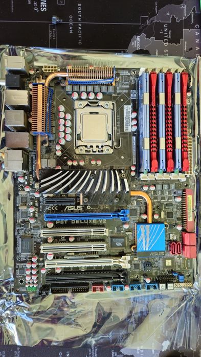 Bundle CPU, Motherboard e Memórias com defeito