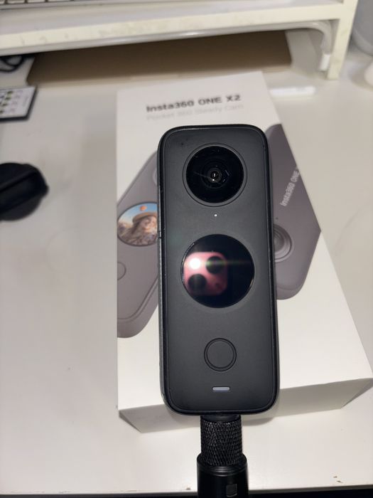 Insta360 One X2 + Invisible Stick (sem riscos ou danos)