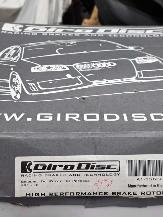Дискі гальмівні передні Porsche 991 Girodisc  Легке БУ