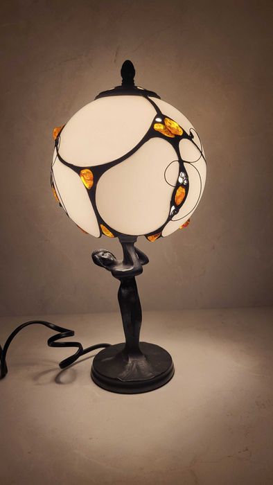 Lampka nocna bursztynowa " Amberlight Wyrożebski Sopot