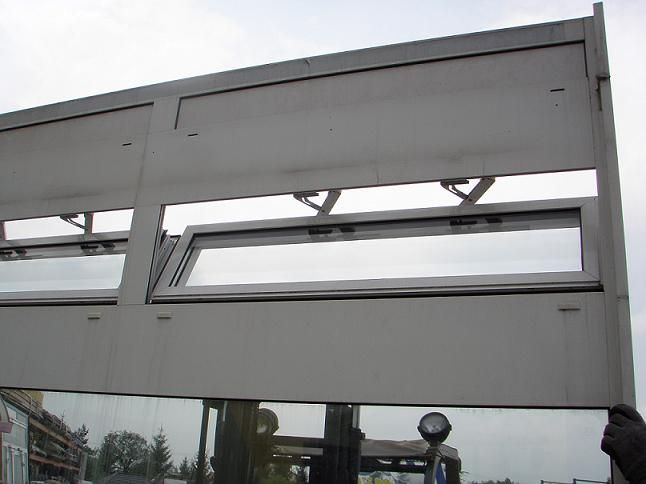 Witryna aluminiowa 260x265