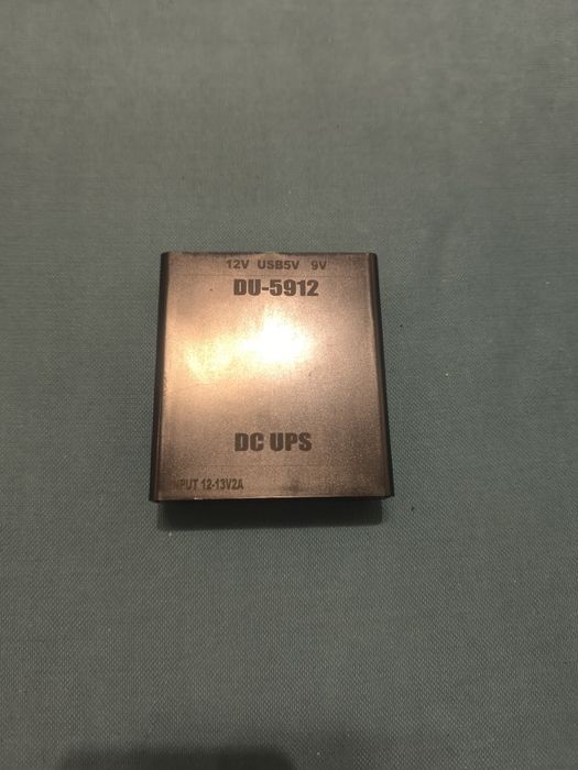 UPS ДБЖ для WiFi роутера 5V USB + 9V + 12V 3x 18650 DU-5912