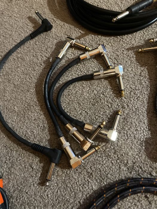 Cabos para pedais de guitarra e instrumentos e Audio