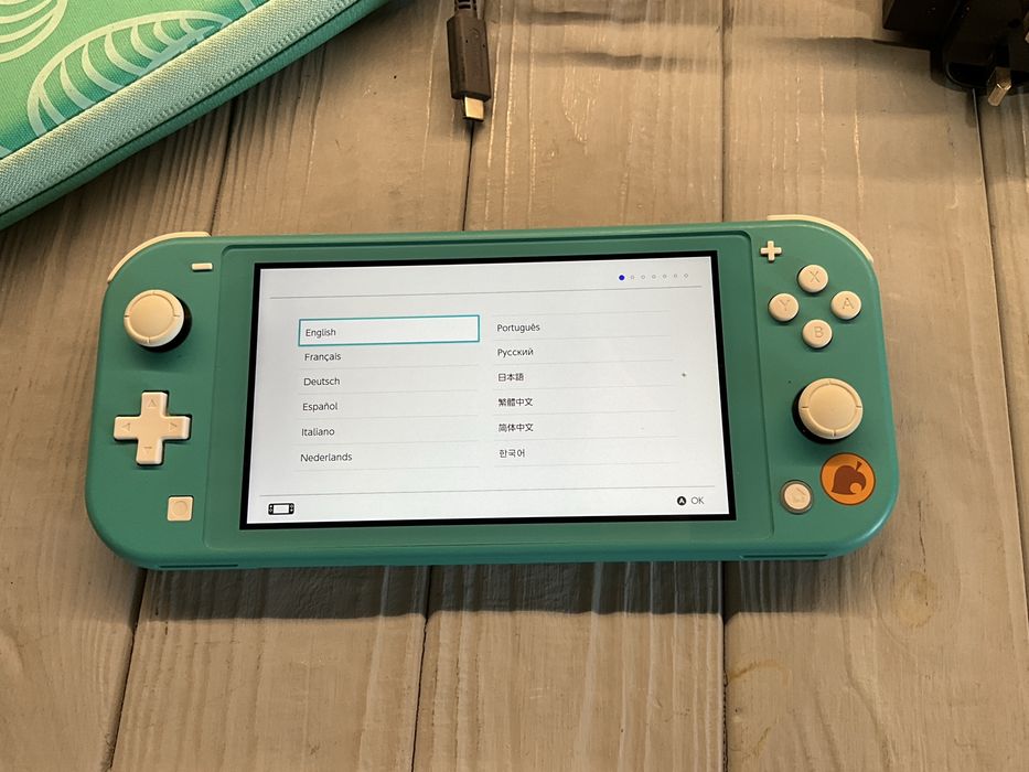 Гра switch lite animal crossing edition
