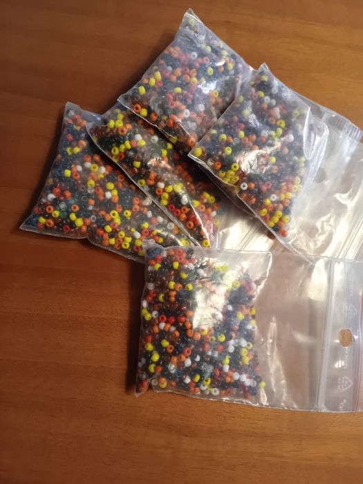 Mix missangas várias cores