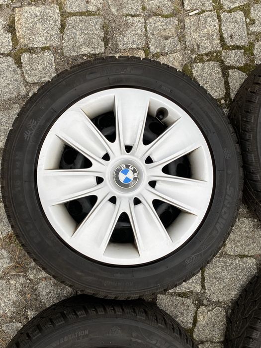 Nowe Koła Felgi stalowe 5x120 Bmw seria e90 1 2 3 Opony 205/55 r16
