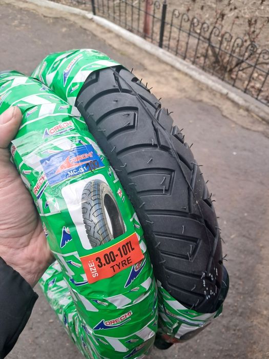 Покрышка шина резина на скутер 3.00/3.50-10 и другие.