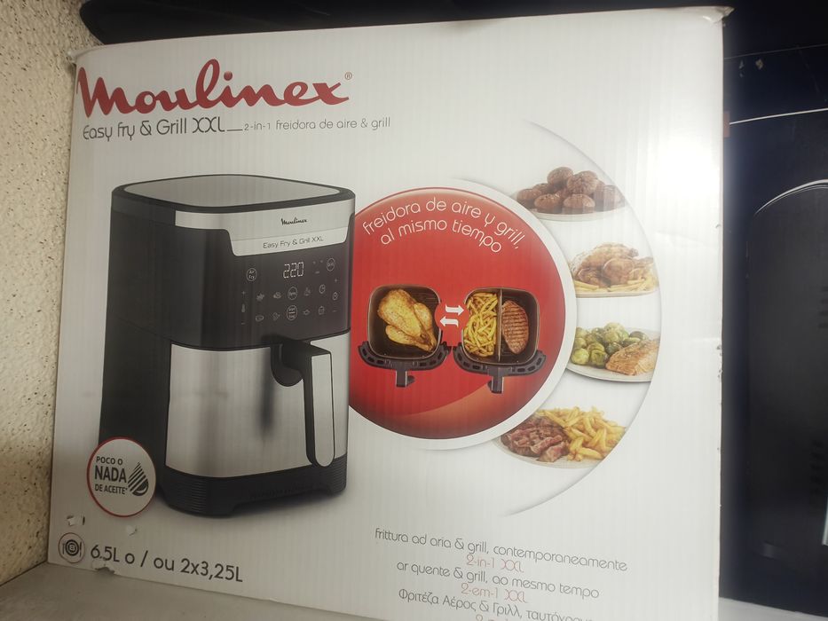 Moulinex Easy Fry & Grill XXL Inox