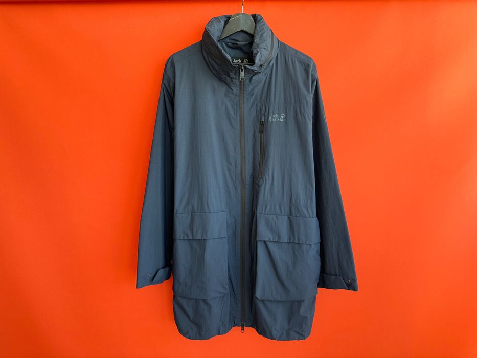 Jack Wolfskin чоловіча куртка вітровка плащ мембрана розмір S M