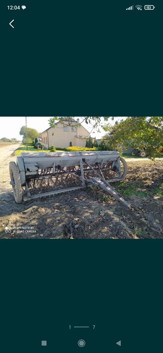 Siewnik zbożowy do zboża 4m