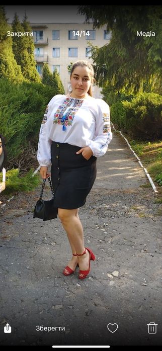 Вишита сорочка на довгий рукав