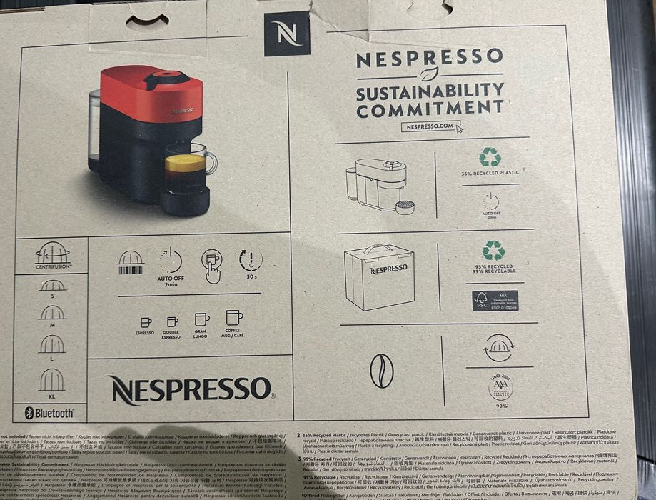 Máquina nespresso  vertuo  pop