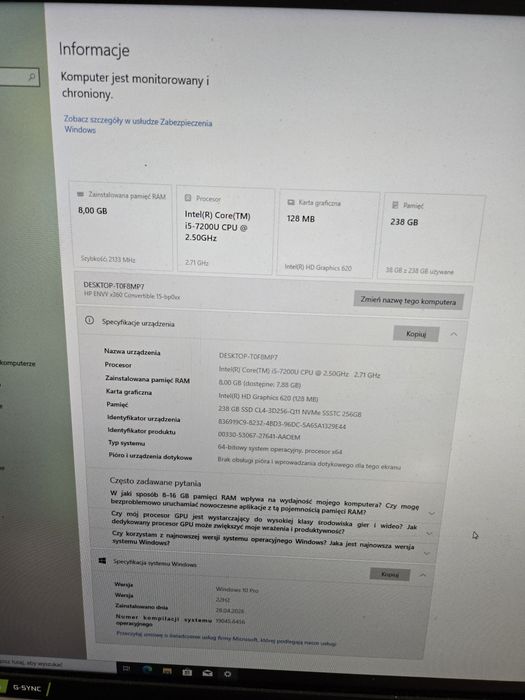 Hp pen x360  do naprawy
