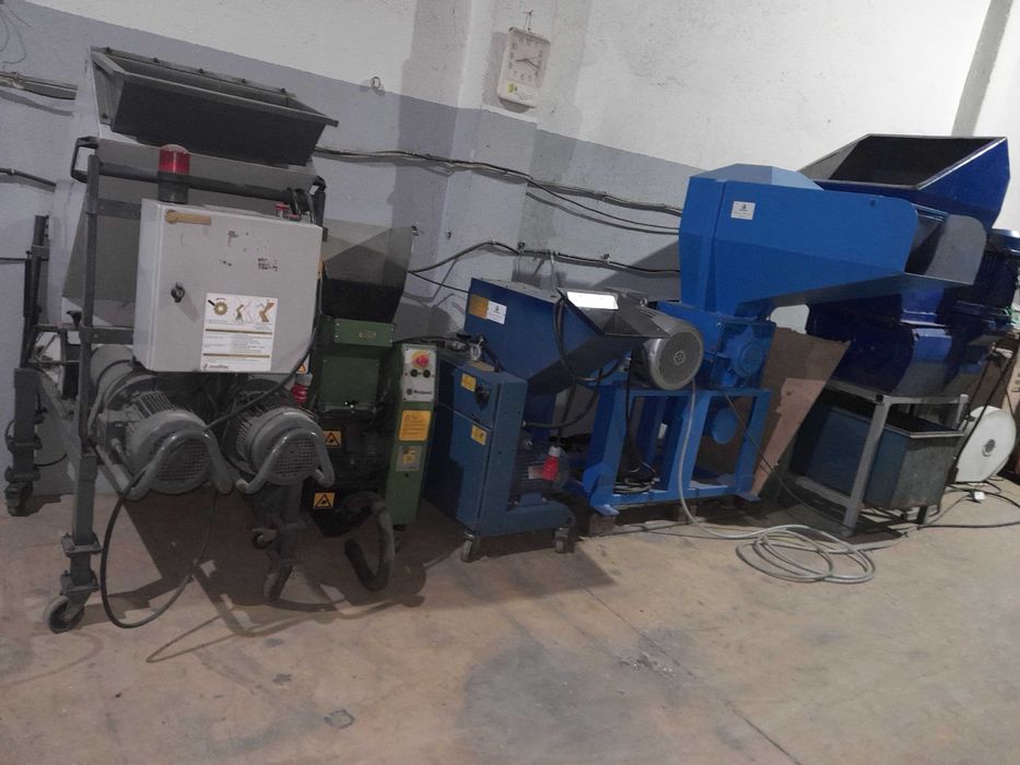 Moinhos trituradores plástico cobre cortiça esferovite etc.