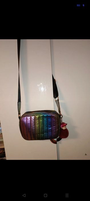 Torebka damska listonoszka holo