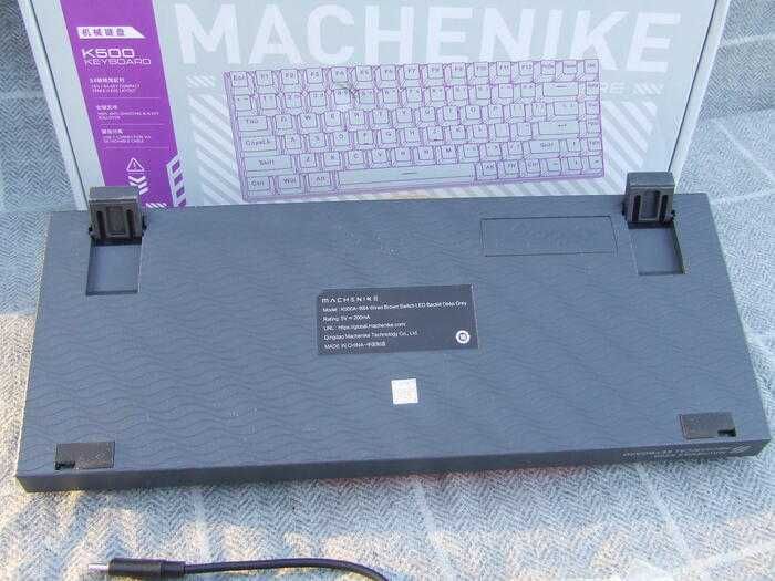 Machenike K500A-B84 75% механічна USB клавіатура/Укр+Eng/Brown switch