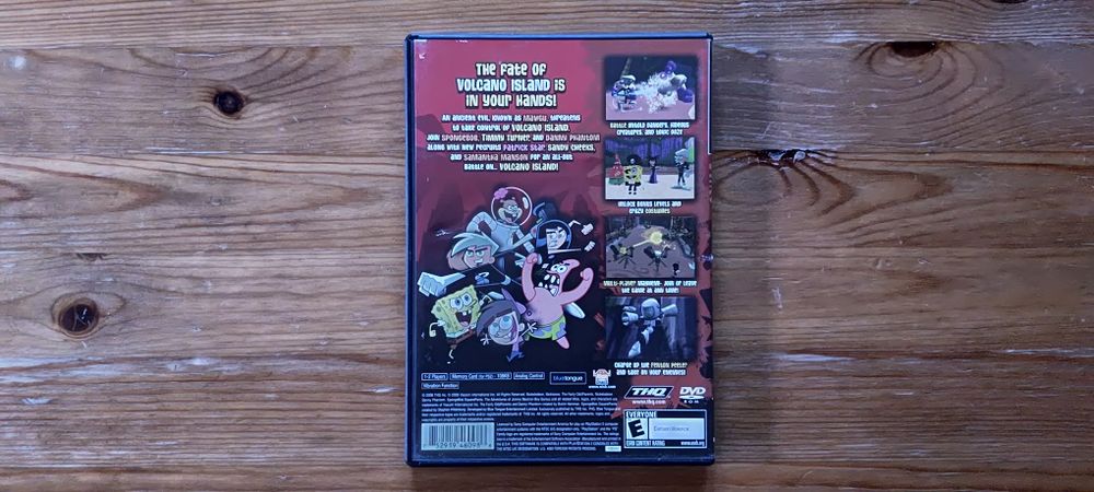 Nicktoons  Battle For Volacono Island, PlayStation 2