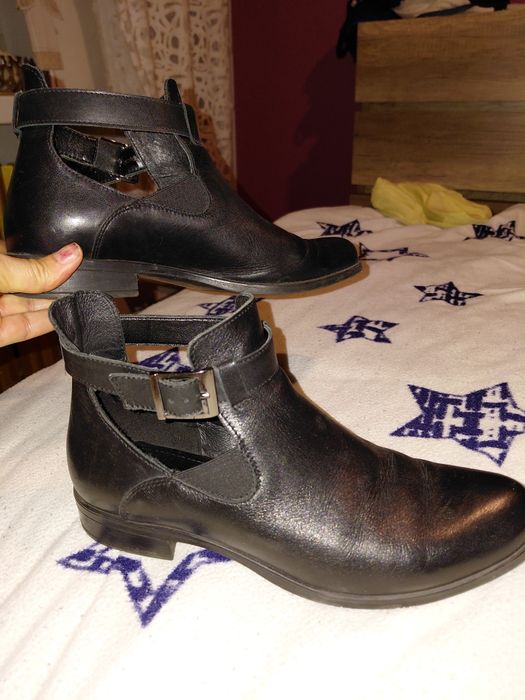 Buty skórzane Lasocki