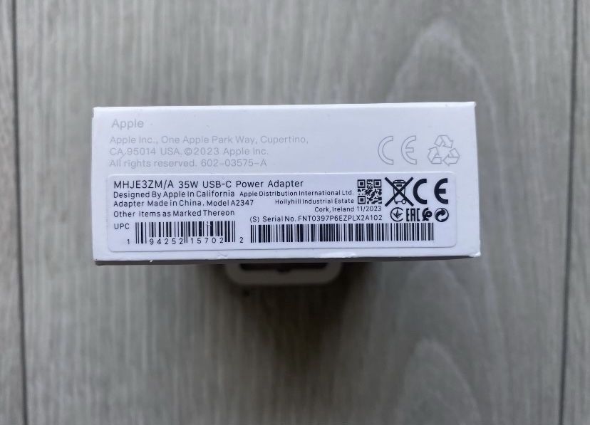 2x Nowa Oryginalna Ładowarka do iPhone apple 35w Okazja