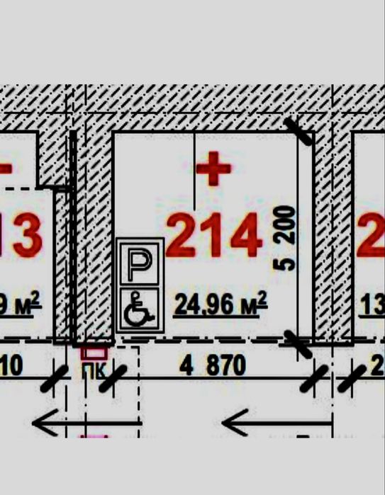 вул. Глибочицька 43. жк Міракс бізнес-клас місце на 2 авто 25м 5на5