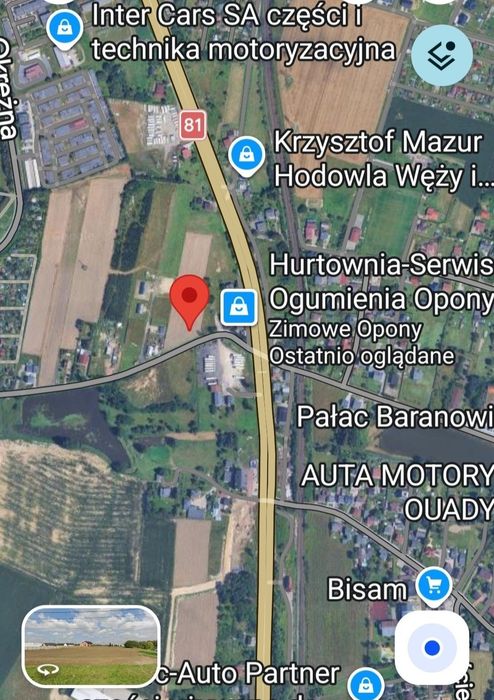 * Działki Działka usługowa Żory Owocowa 5021 m² dobra lokalizacja * - Widok 4
