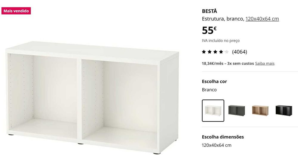 Móvel/Estante IKEA BESTA