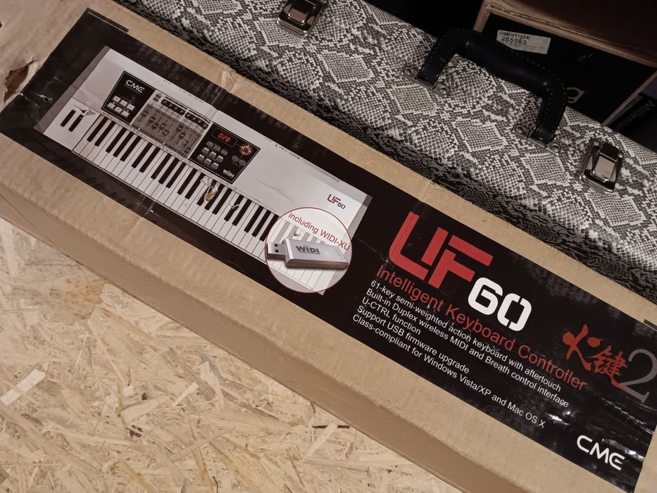 Klawiatura sterującą midi - CME UF 60 - Pianino Synth VST
