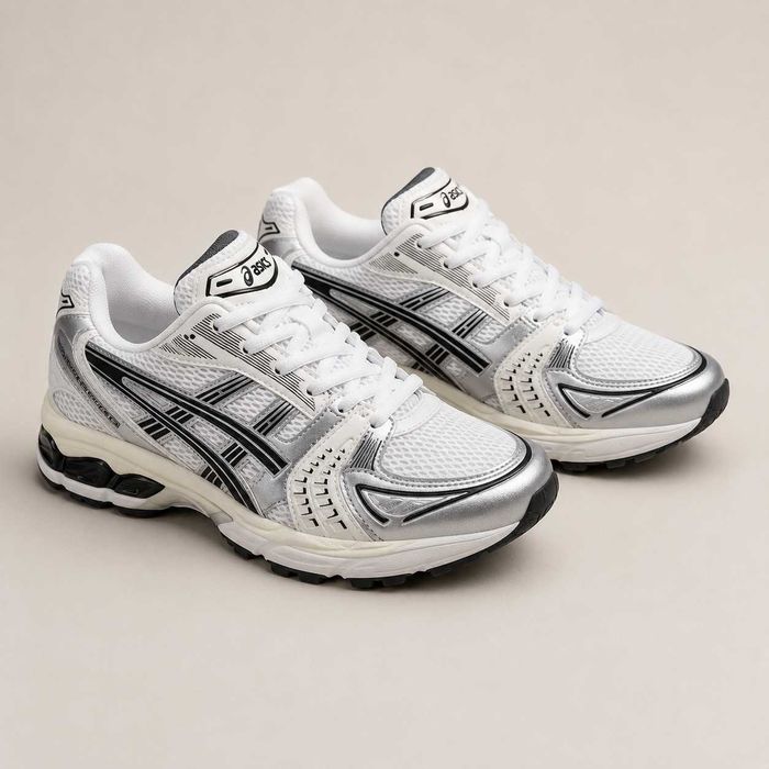 Кросівки Asics Gel-Kayano 14 білі/срібні сітка унісекс 37-41 без передоплати