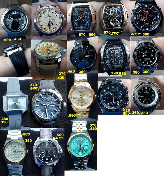 Розпродаж! Pagani Design, Lige, Police, Naviforce, Sanda та інші